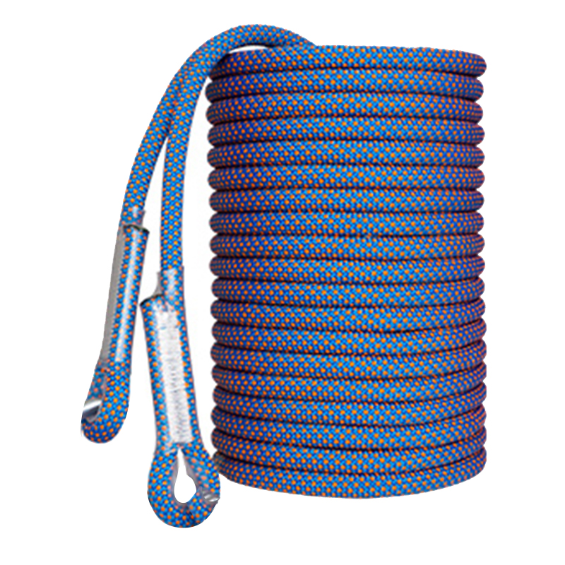 Rope Climbing Static - 50m Static Climbing Rope 8mm Outdoor