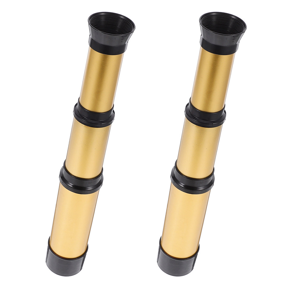 Outdoor Adventure Educator - 2Pcs Pirate Monocular Telescope Scientific Exploration