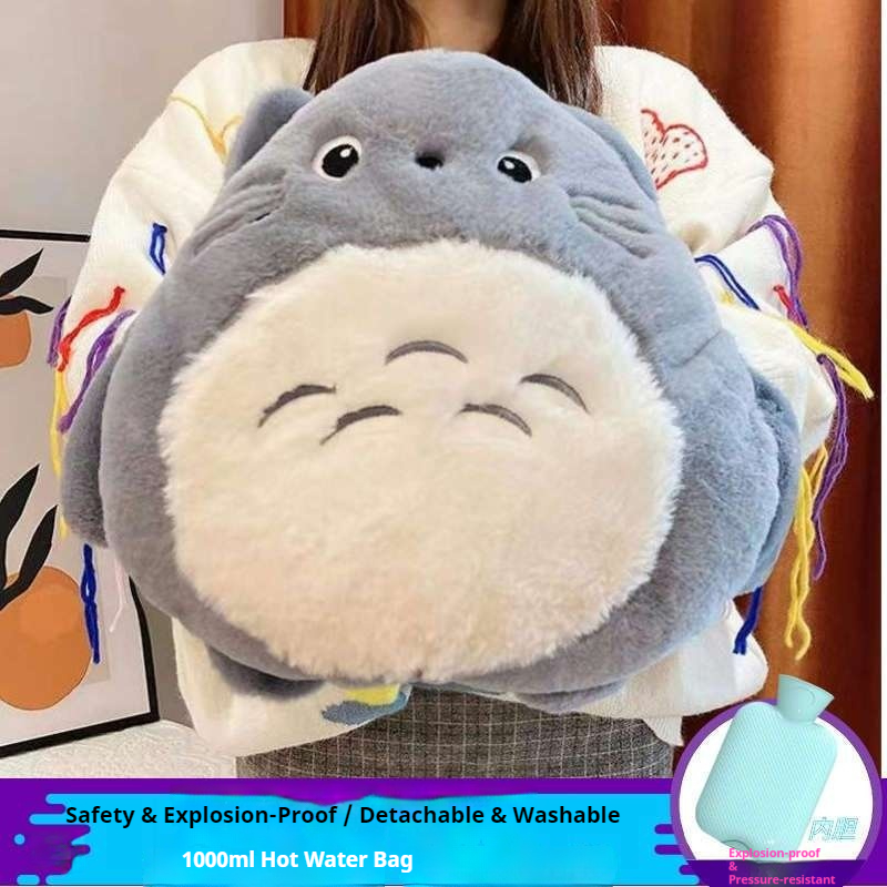 Outdoor Adventure Gifts - 1000ml Totoroed Cute Plush Doll Toy