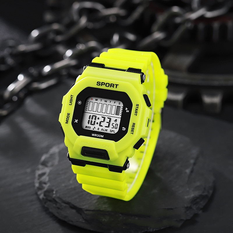 Outdoor Adventure Gifts - Men's Sports Watch Waterproof LED Digital