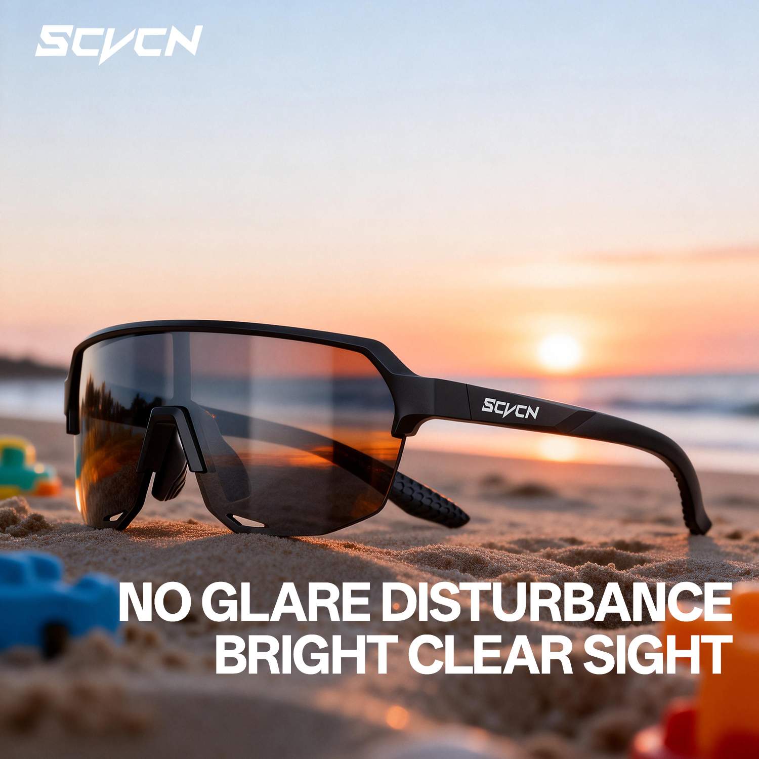 Outdoor Adventure Girl - SCVCN HD Kids' Sweat-Resistant Anti-Glare Protective