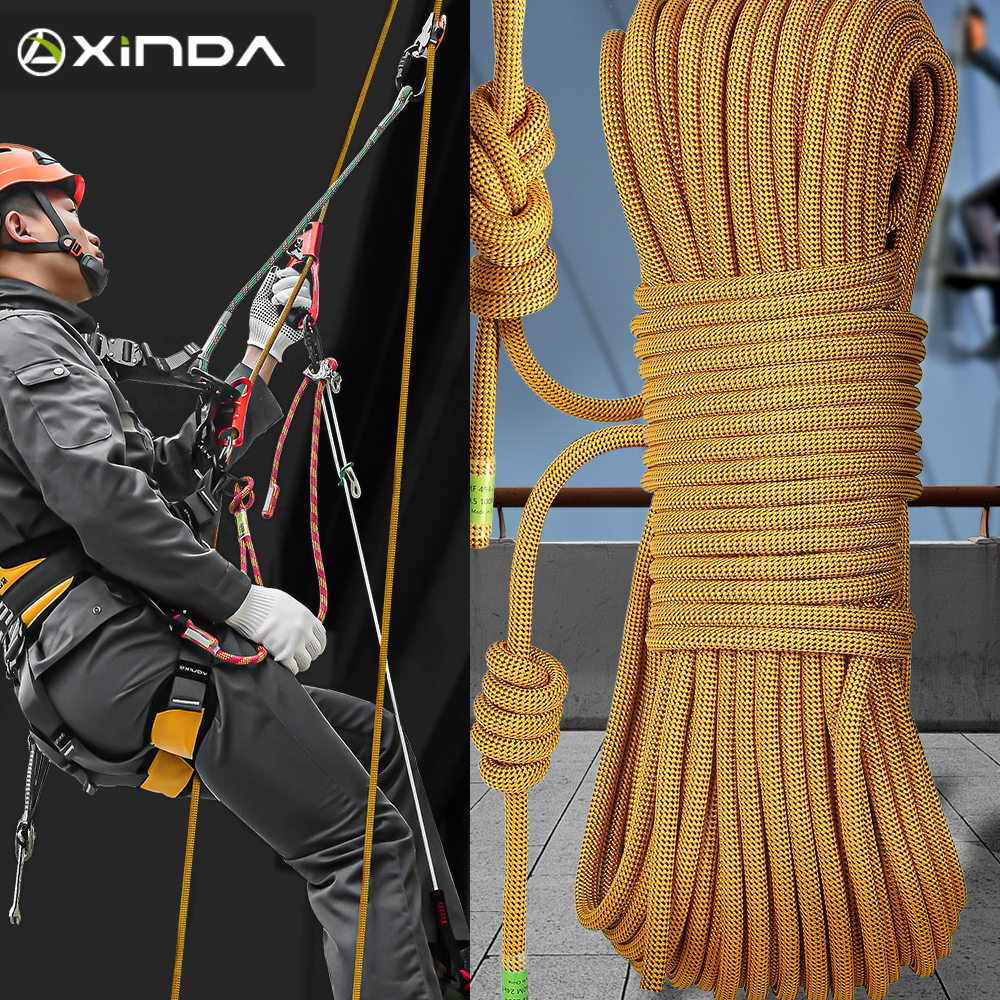 Rope Climbing Static - Φ:10.5mm/12mm-5m, Outdoor Mountain Climbing Static Rope,High-Speed