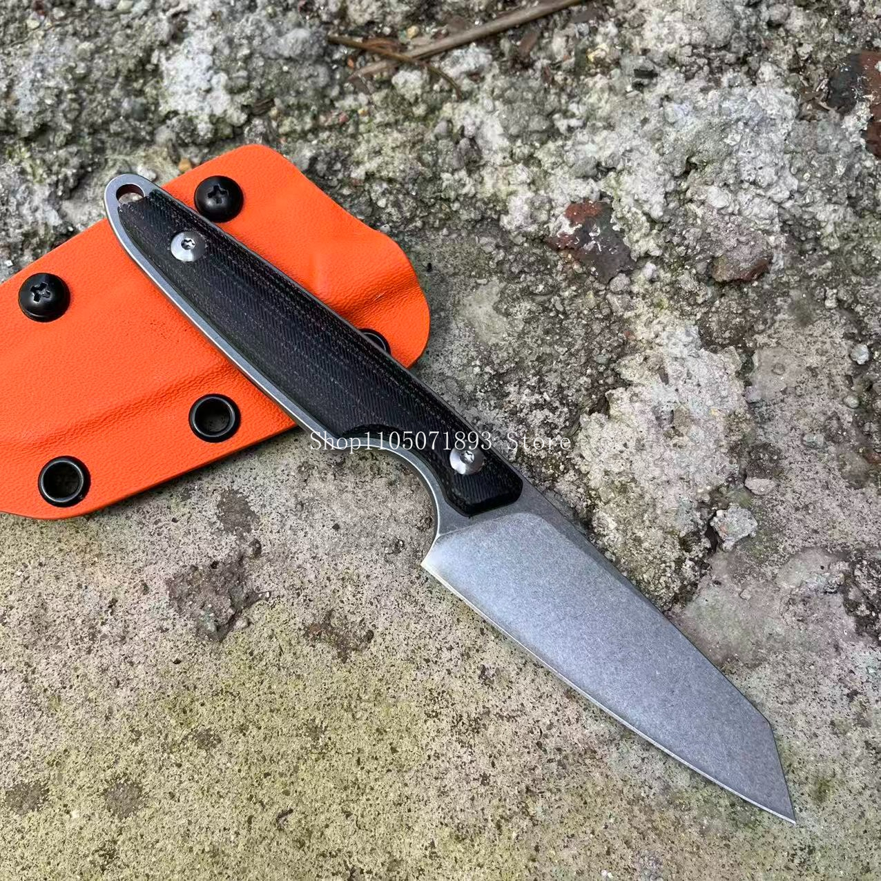 Outdoor Adventure With No Backpack - 8Cr13MoV Blade Camping Backpacking Utility Knives