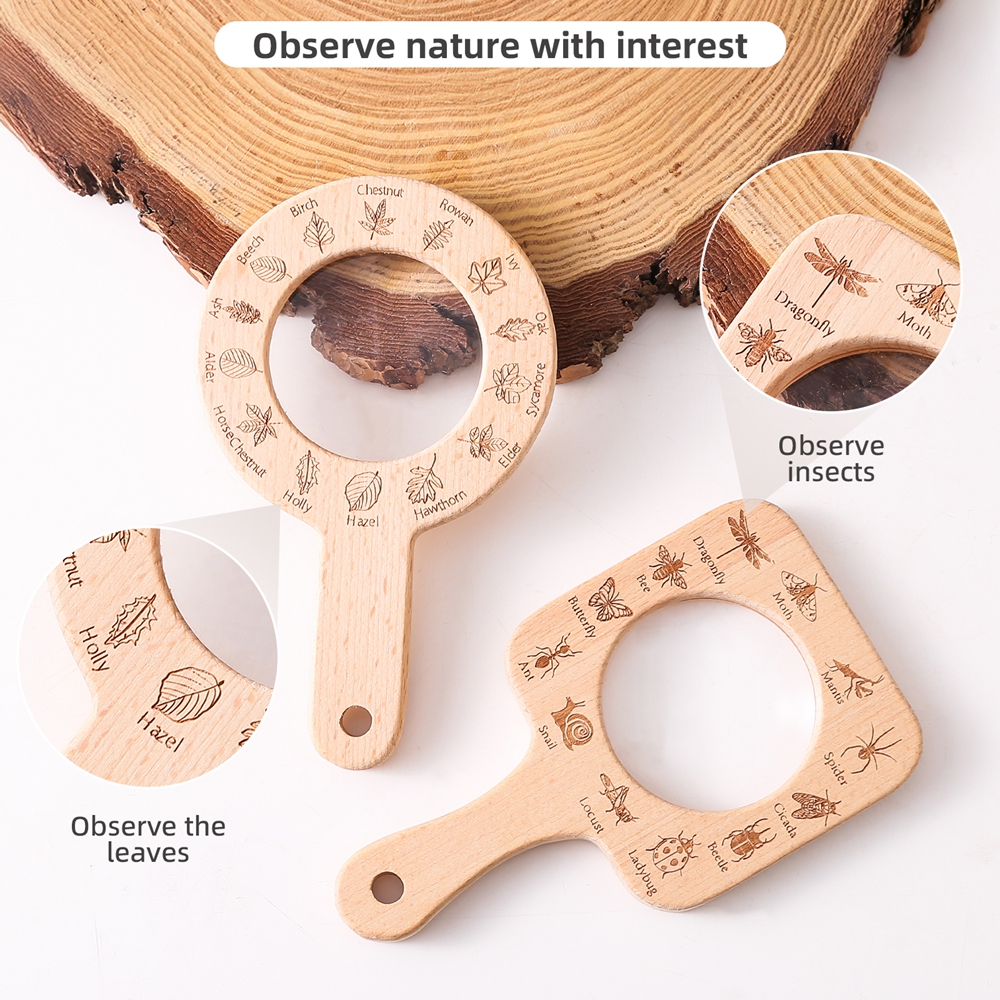 Wooden Magnifying Glass Outdoo - огляд і ціна Outdoor Adventure Educator
