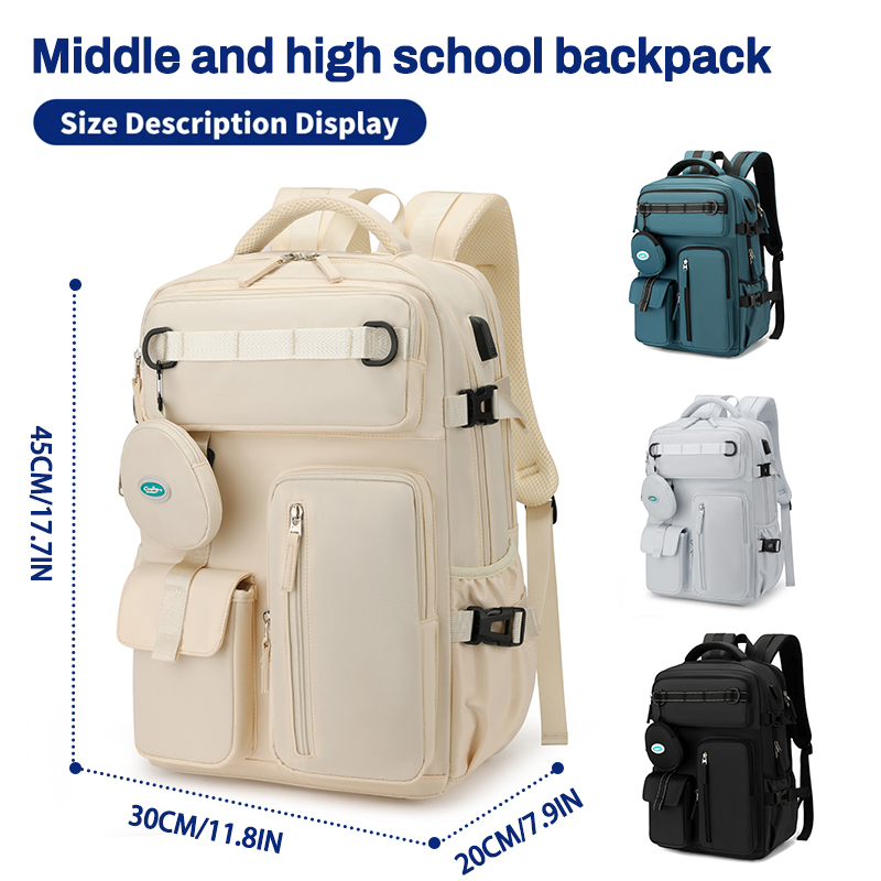 Large capacity waterproof nylo - огляд і ціна Outdoor Adventure With No Backpack