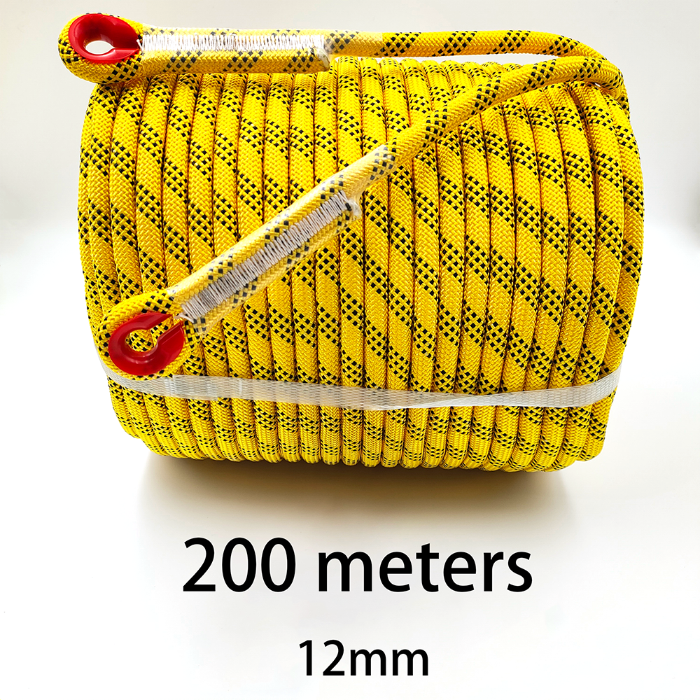 200m 12mm Rock Climbing Rope T - огляд і ціна Rope Climbing Static