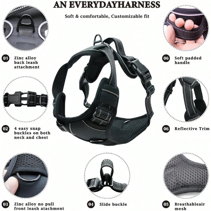 High Reflective Dog Harness Se - огляд і ціна Outdoor Adventure Kit