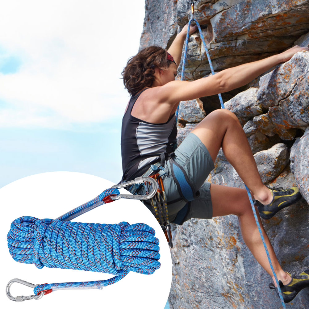 10mm Rock Climbing Rope with 2 - огляд і ціна Rope Climbing Static