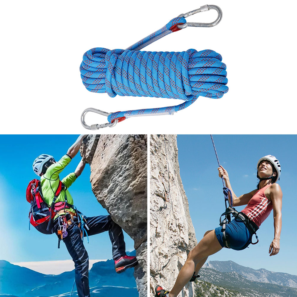 10mm Rock Climbing Rope with 2 - огляд і ціна Rope Climbing Static