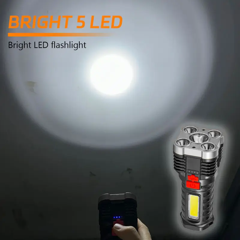 5 LED High Power Led Flashligh - огляд і ціна Outdoor Adventure Camp