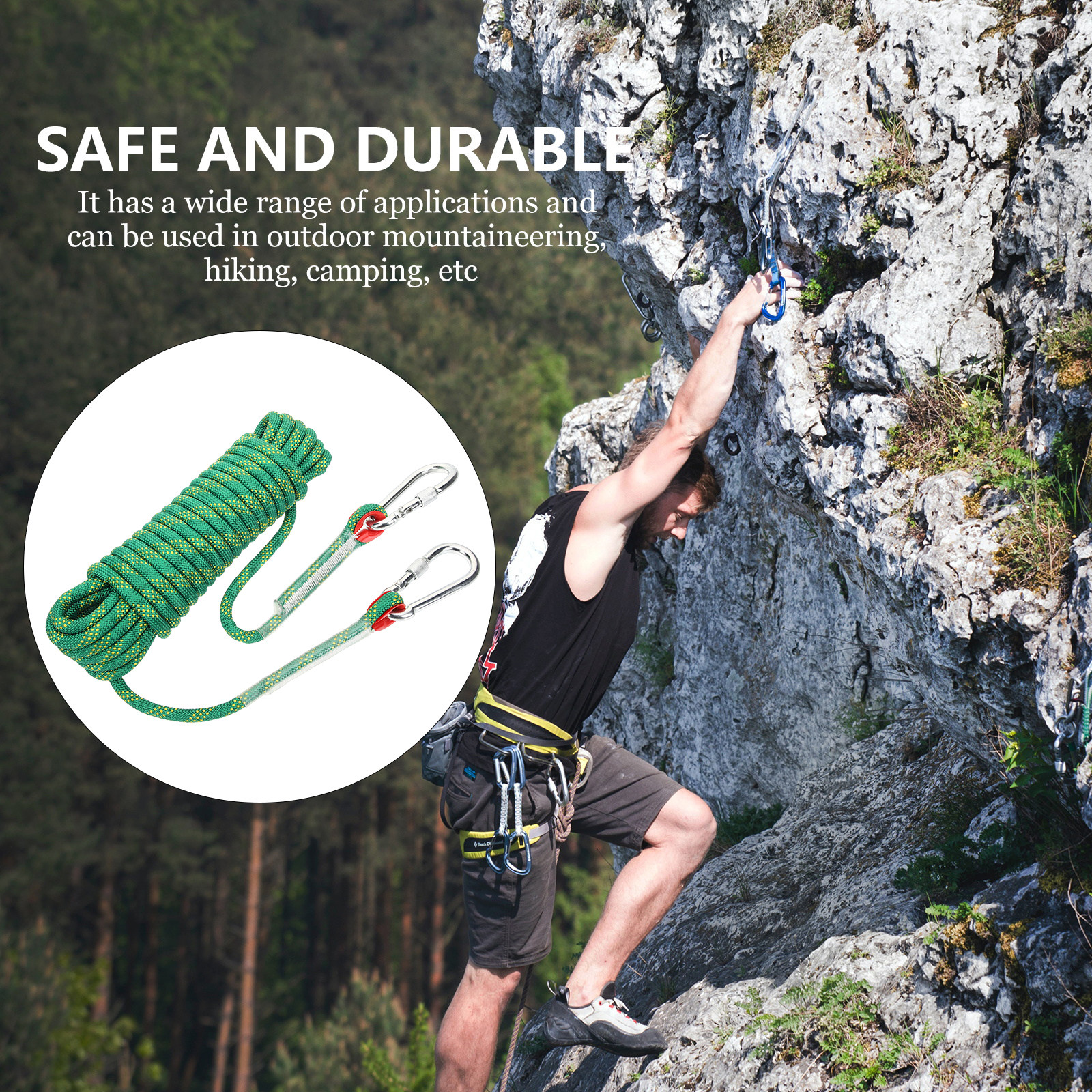 Professional Polyester Climbin - огляд і ціна Rope Climbing Static