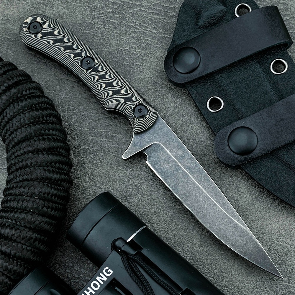 EDC Outdoor Straight Knife 7Cr - огляд і ціна Outdoor Adventure With No Backpack