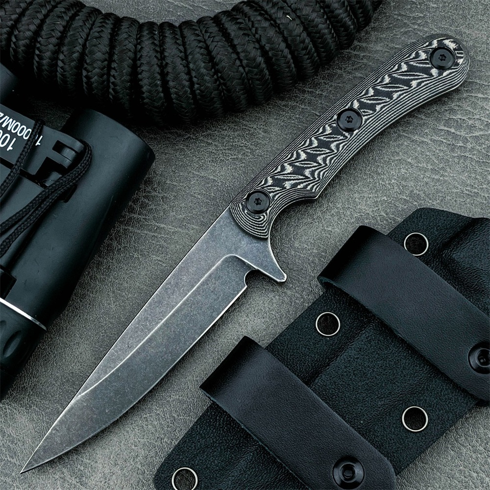 EDC Outdoor Straight Knife 7Cr - огляд і ціна Outdoor Adventure With No Backpack
