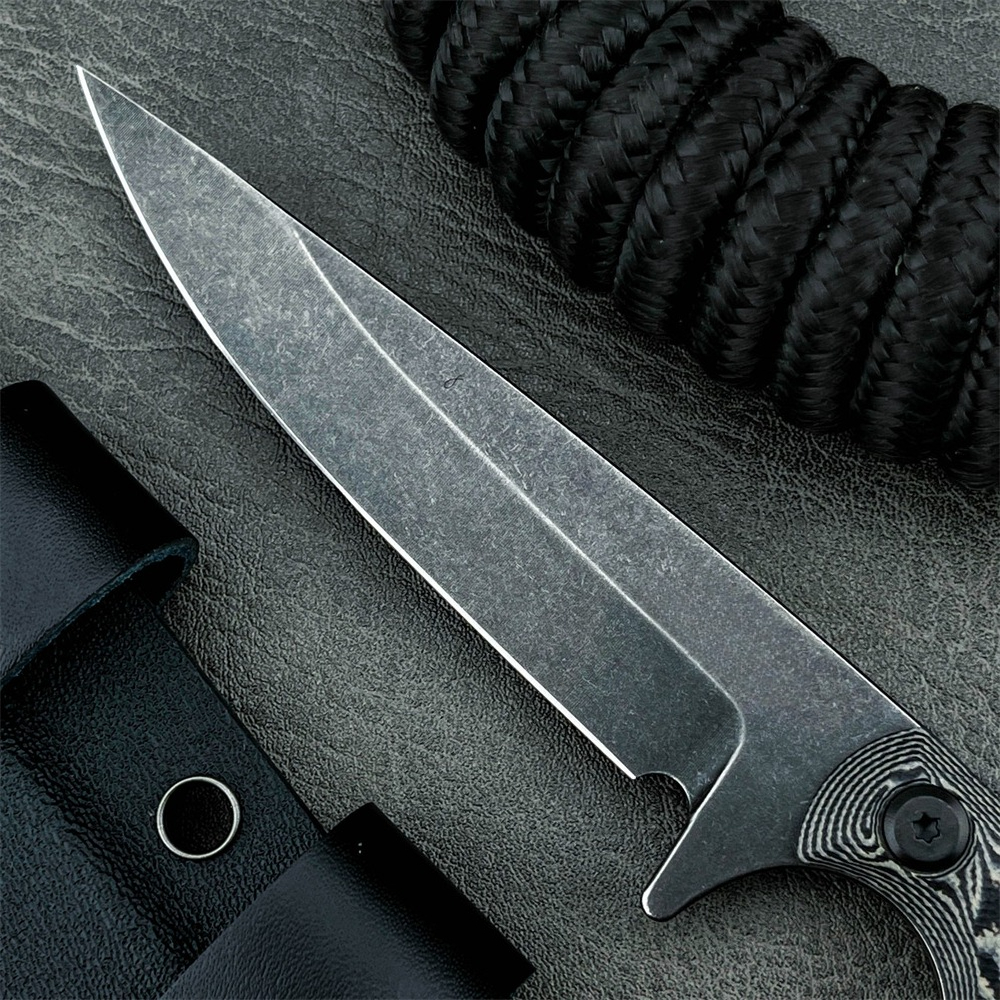 EDC Outdoor Straight Knife 7Cr - огляд і ціна Outdoor Adventure With No Backpack