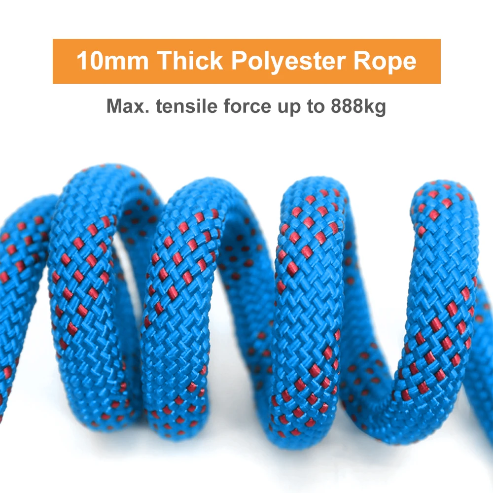 10m Outdoor Rock Climbing Esca - огляд і ціна Rope Climbing Static
