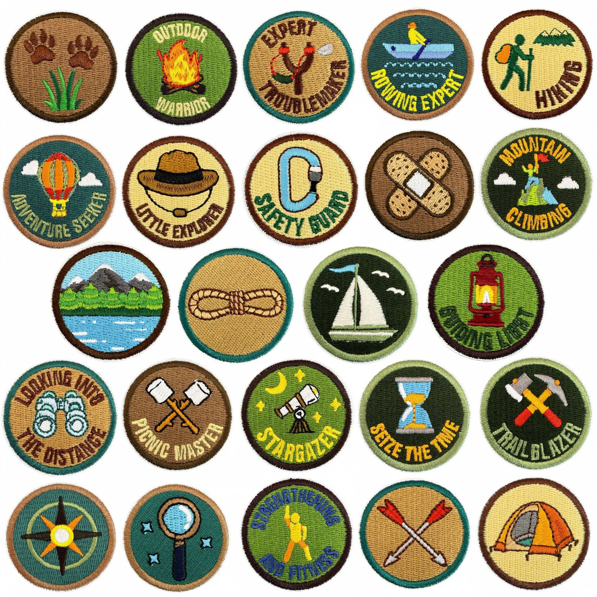 Cartoon Outdoor Adventure Embl - огляд і ціна Outdoor Adventures Clothing