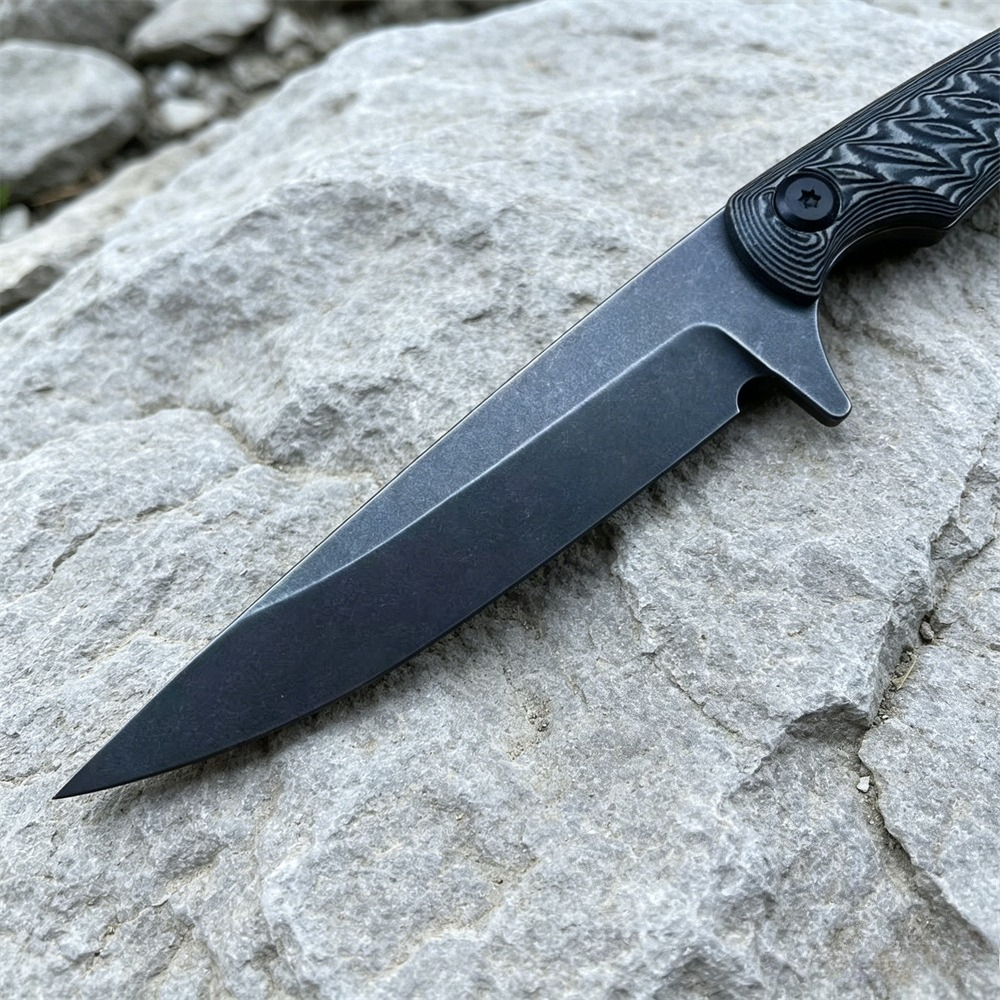 EDC Outdoor Straight Knife 7Cr - огляд і ціна Outdoor Adventure With No Backpack