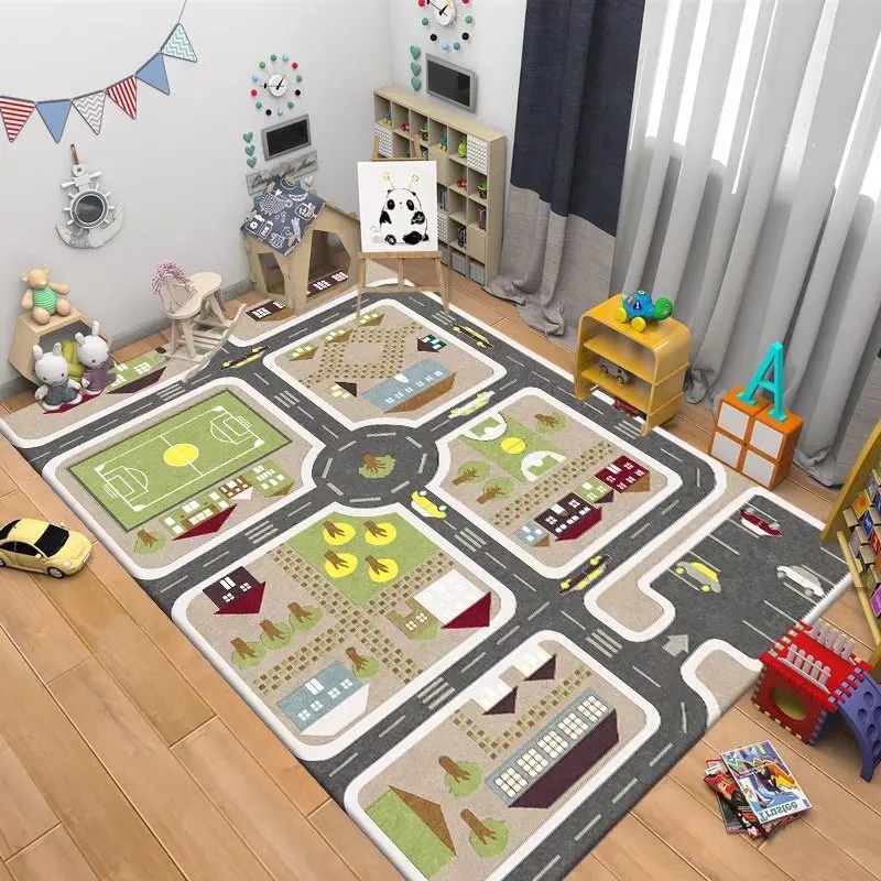 Kids City Road Play Rug Intera - огляд і ціна Outdoor Adventure Educator