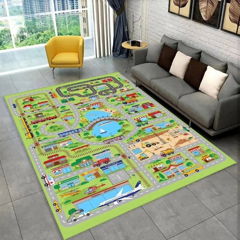 Kids City Road Play Rug Intera - огляд і ціна Outdoor Adventure Educator