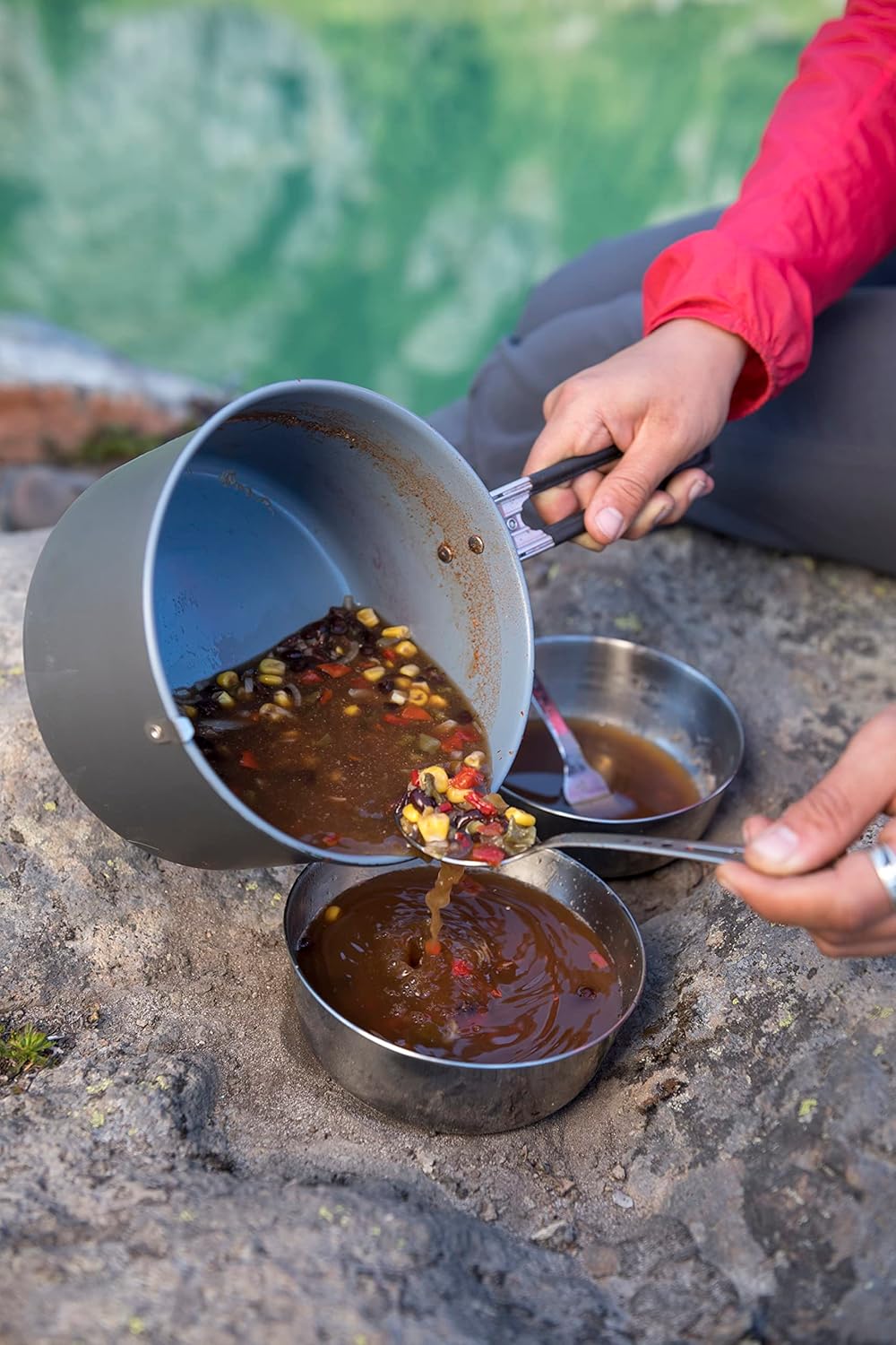 Stainless Steel Nesting Campin - огляд і ціна Outdoor Adventure Camp