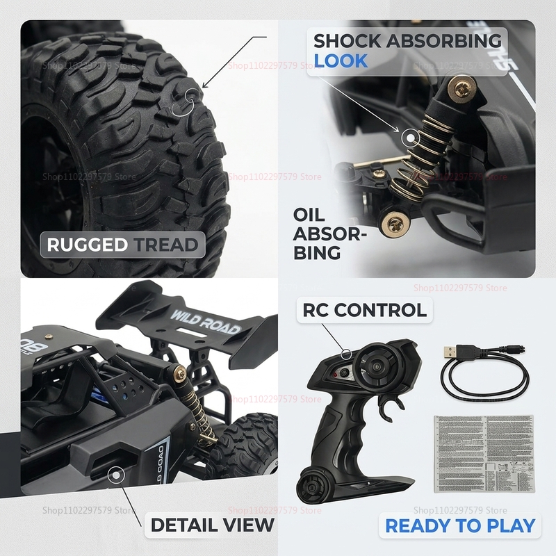 2026 NEW 1:16 RC All-terrain O - огляд і ціна Outdoor Adventure Races