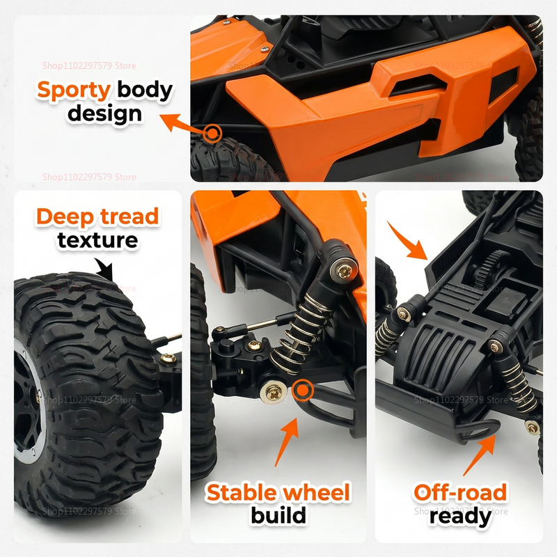 RC Monster Truck 1:16 Scale Re - огляд і ціна Outdoor Adventure Races