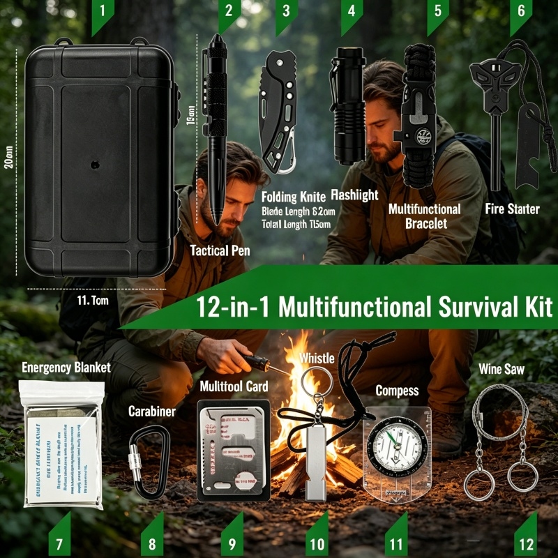 Car First Aid Kit Professional - огляд і ціна Outdoor Adventure Kit