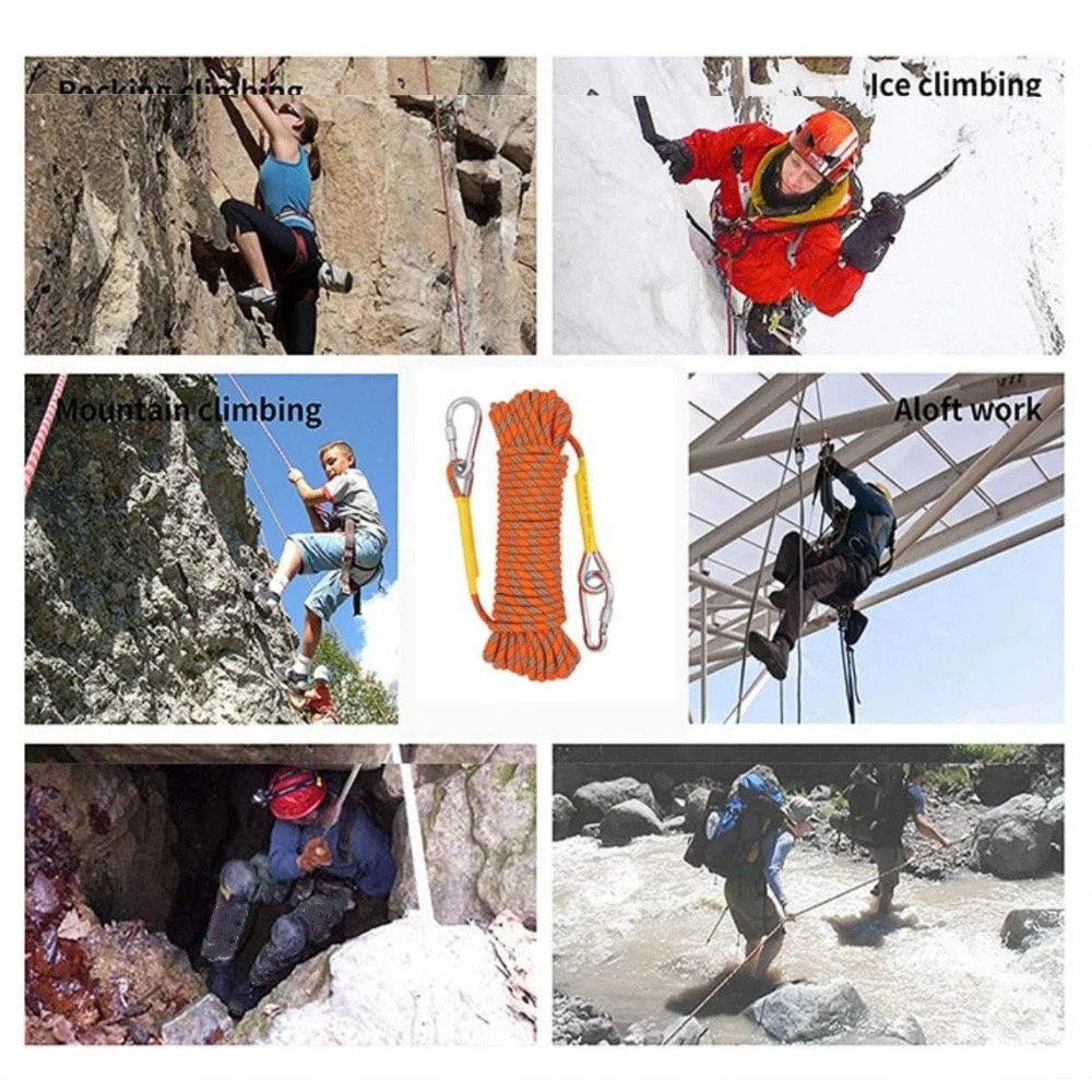Thickened 10mm Safety Life Rop - огляд і ціна Rope Climbing Static