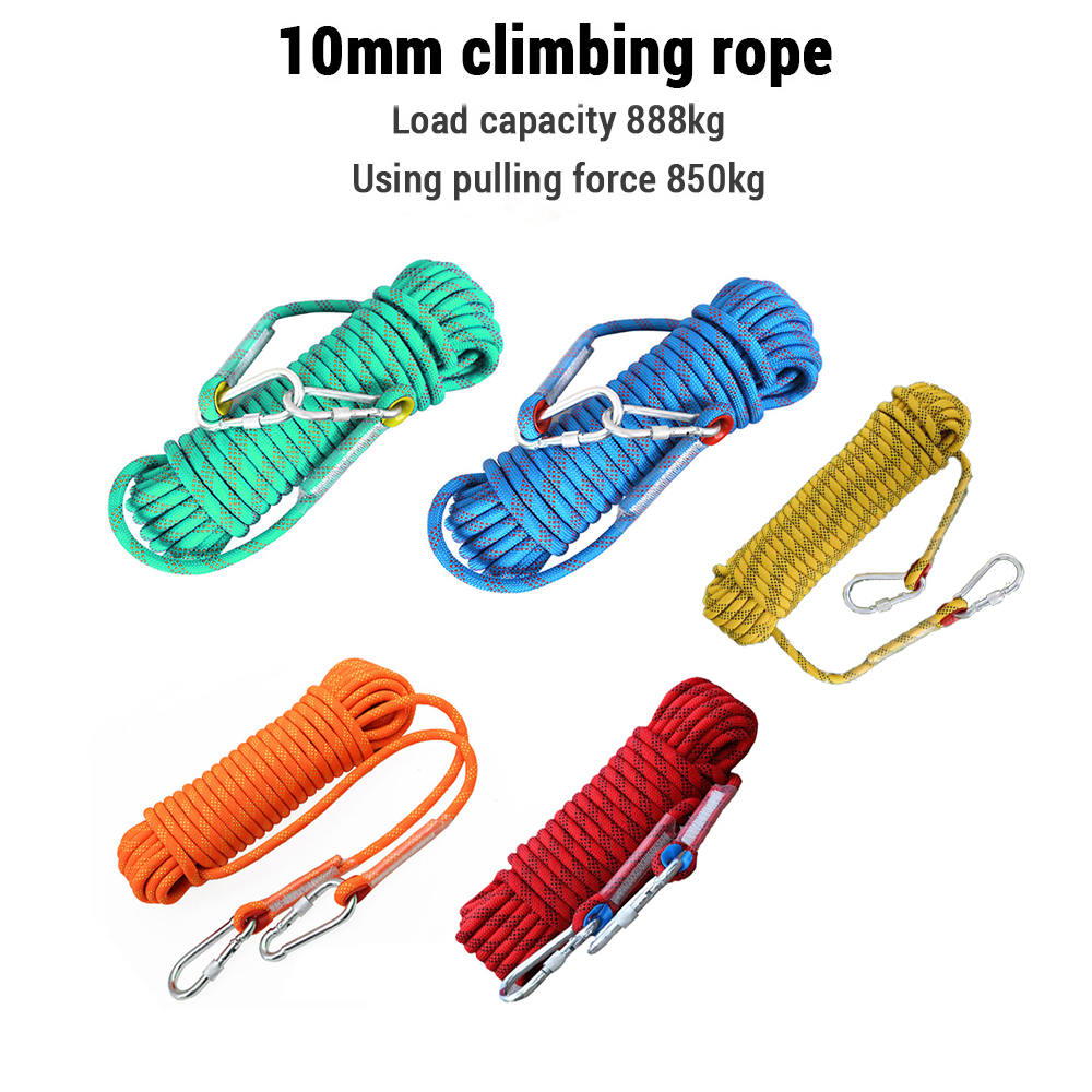 10mm Climbing Rope 10M/20M/30M - огляд і ціна Rope Climbing Static
