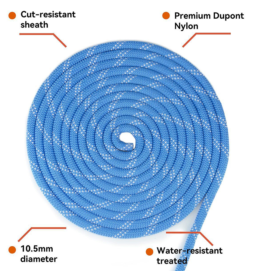Thickened 10m Safety Life Rope - огляд і ціна Rope Climbing Static
