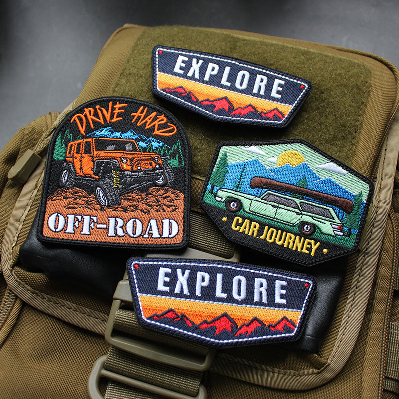 Landscape Embroidery Patch Off - огляд і ціна Outdoor Adventures Clothing