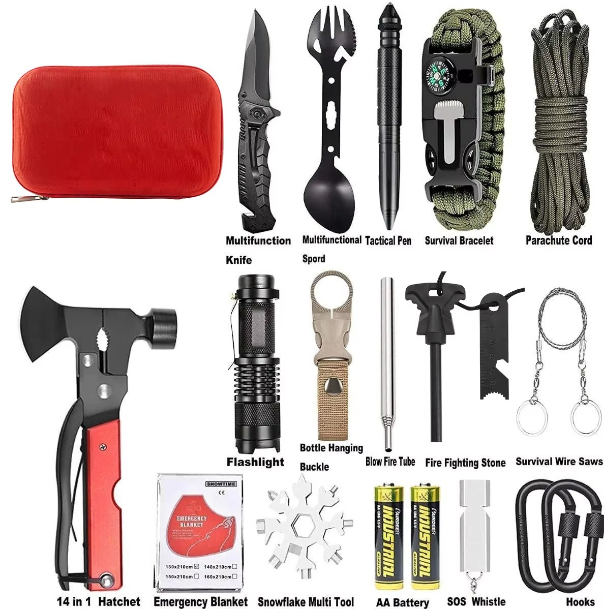 Mini Portable Survival Kit Out - огляд і ціна Outdoor Adventure Kit