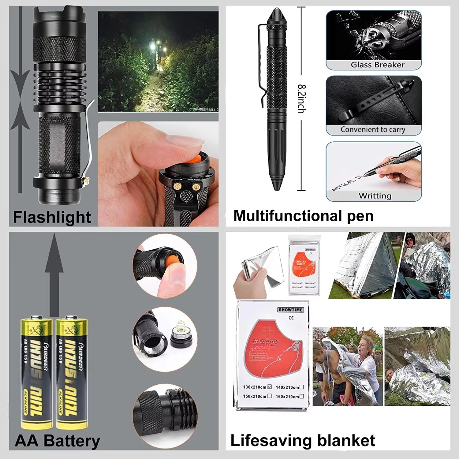 Mini Portable Survival Kit Out - огляд і ціна Outdoor Adventure Kit
